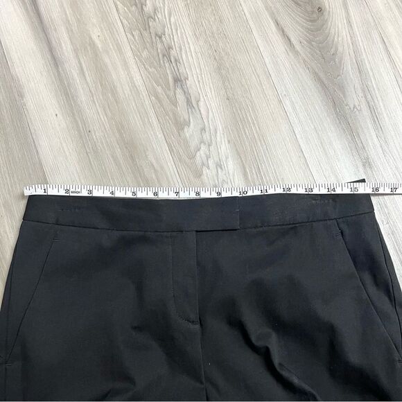 Theory Pants Women’s 6 Ibbey C Black Fostered Cropped Dress Pants NWT - Picture 8 of 10